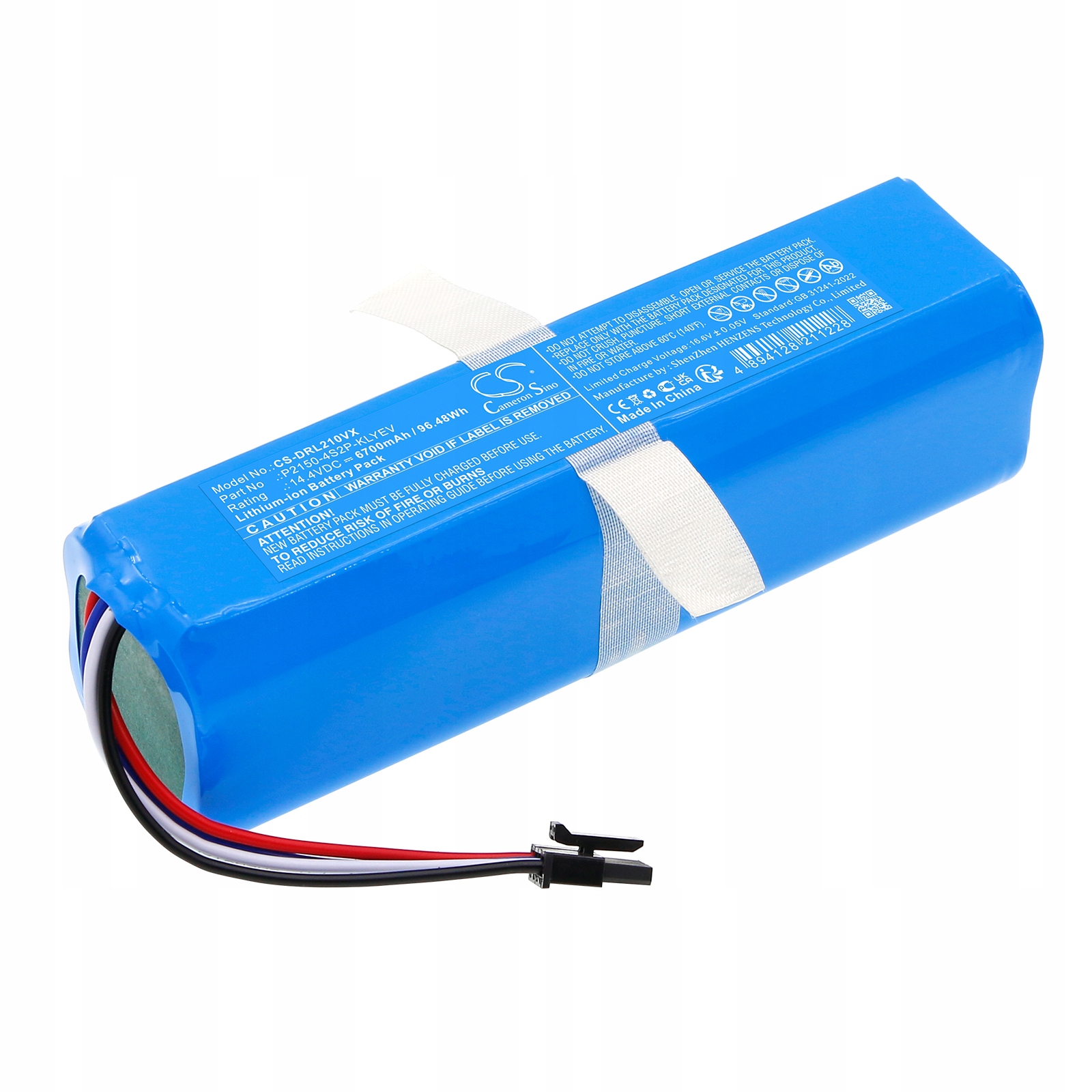 Akumulátorová batéria typu P2150-4S2P pre Dreame X30 L10s Gen2 Xiaomi H40 X20