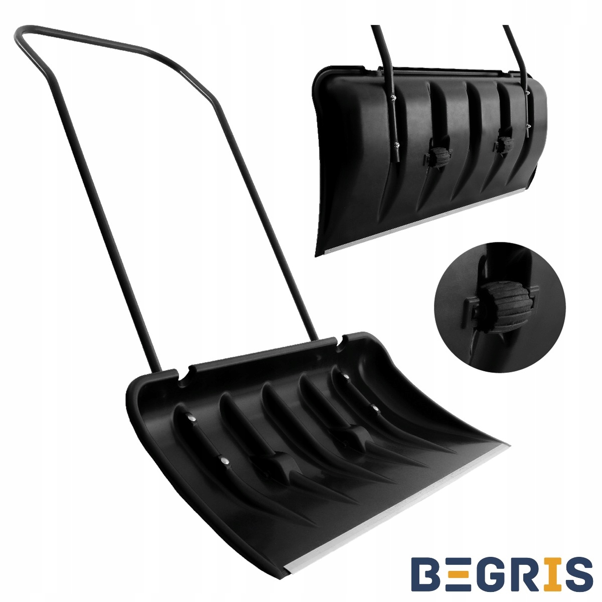 ŁOPATA ZGARNIACZ DO ŚNIEGU PŁUG CZARNY PŁUG MOCNY Marka BS TRADING GROUP