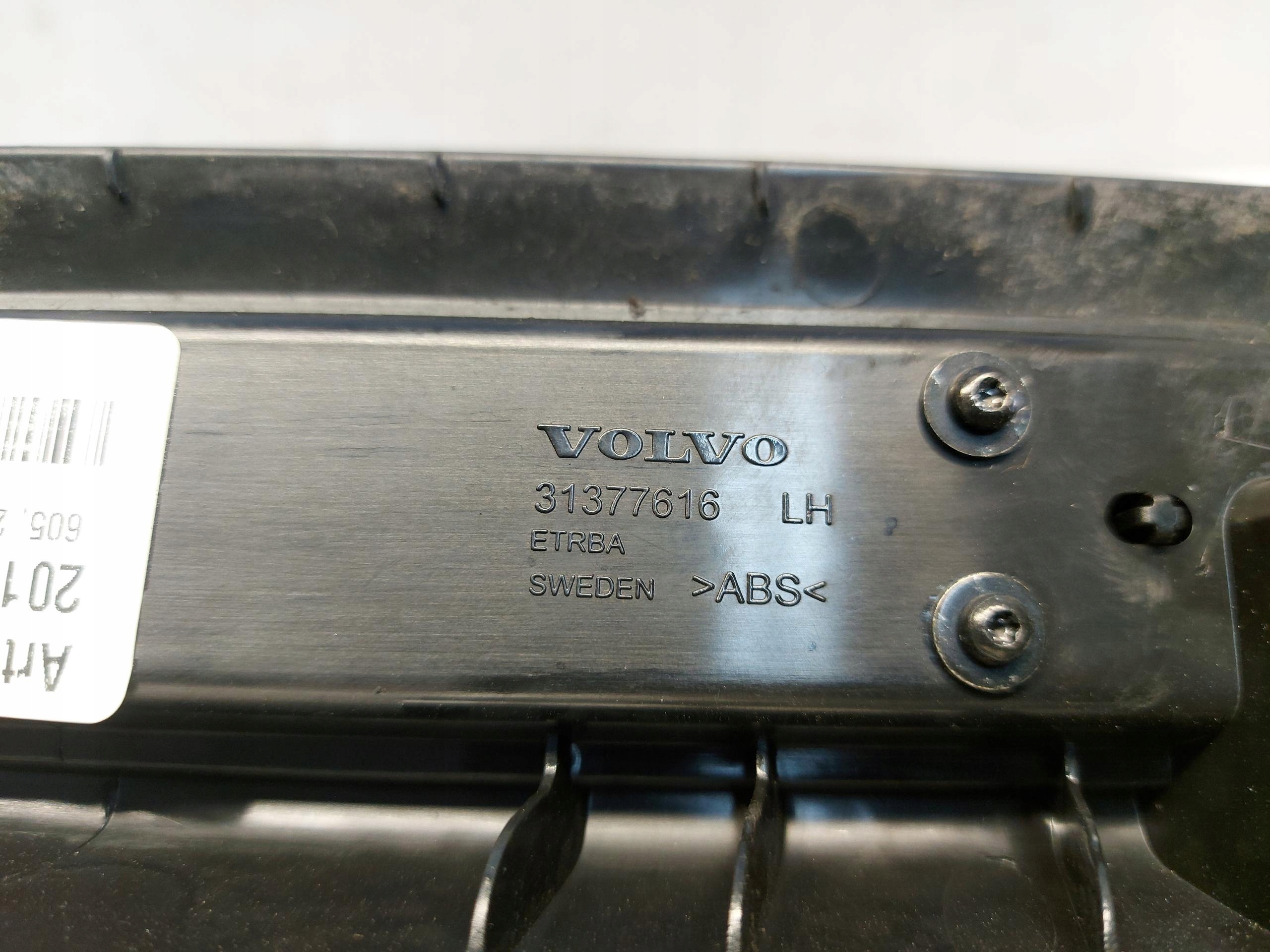 VOLVO V90 moulding threshold of the threshold left 31377616