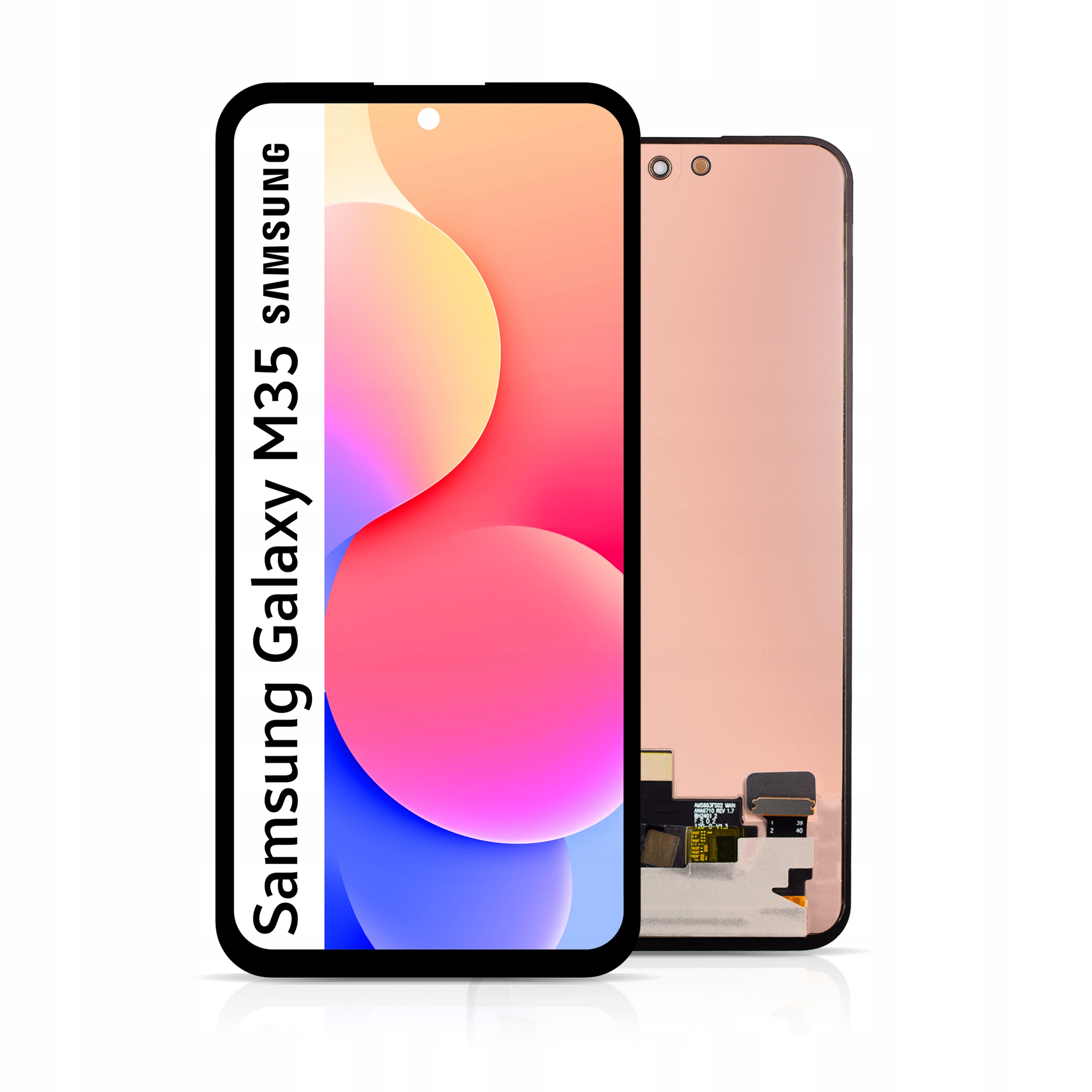 SM-M356B/DS LCD pro Samsung M35 Displej Obrazovka Oled Velká velikost