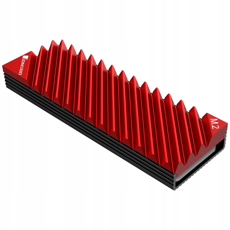 

Jonsbo M.2-3 Red radiator dysk M2 NVMe Ssd