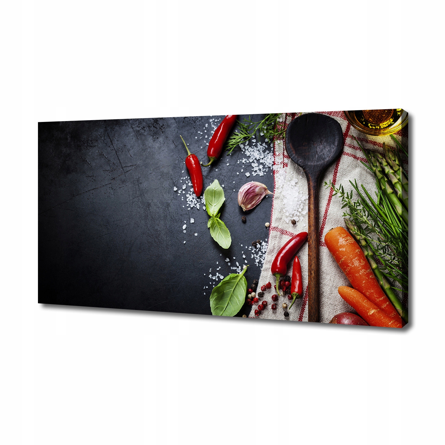 

Foto obraz canvas na ścianę Składniki 140x70 cm