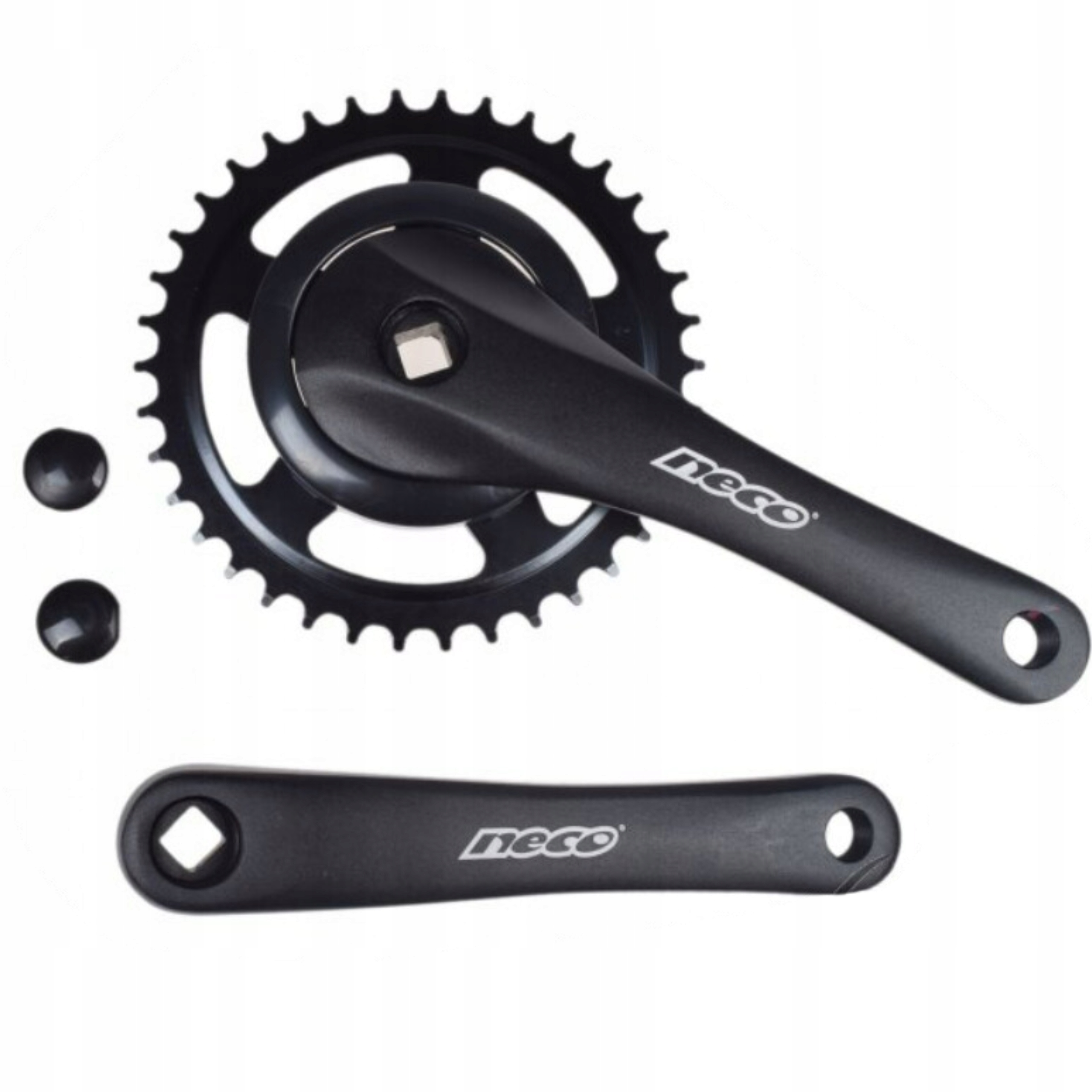 Rowerowy Mechanizm Korbowy 1 Rzędowy Stal 38 Z Na Kwadrat 170 mm Neco
