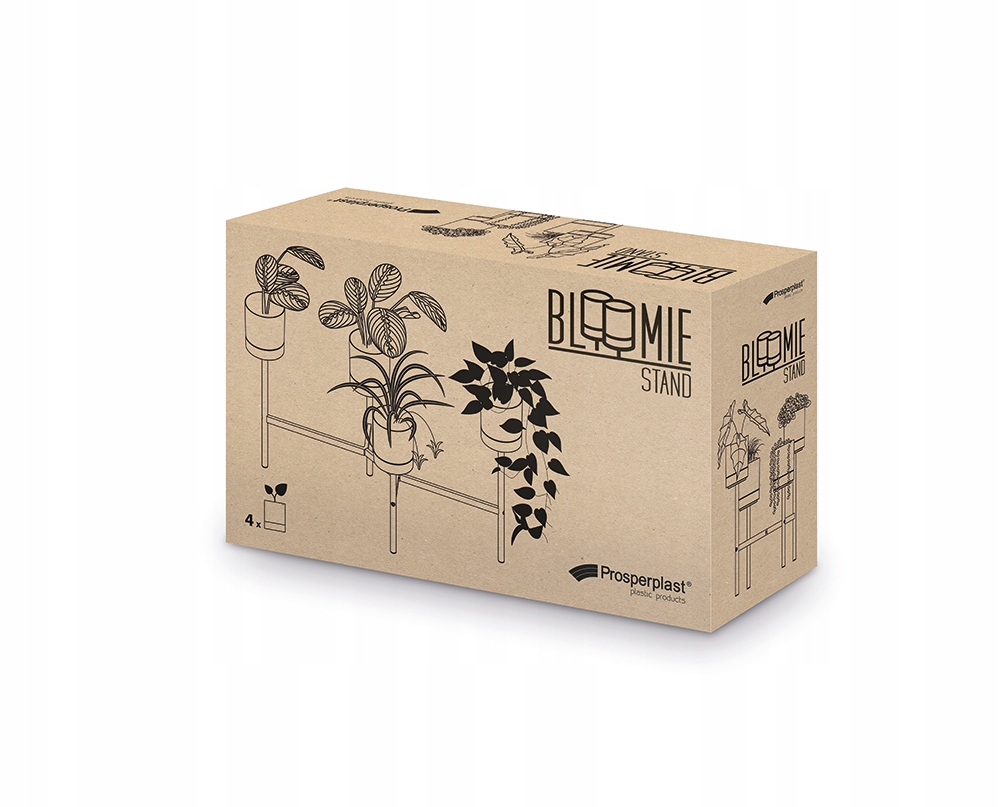 Kwietnik BLOOMIE STAND IKD4L | Biały — 11
