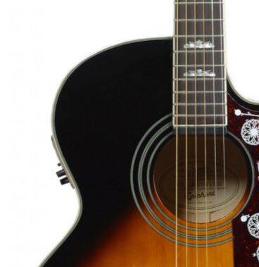 EPIPHONE J-200EC STUDIO SOLID TOP FISHMAN SONITONE VS VINTAGE SUNBURST Marka Epiphone
