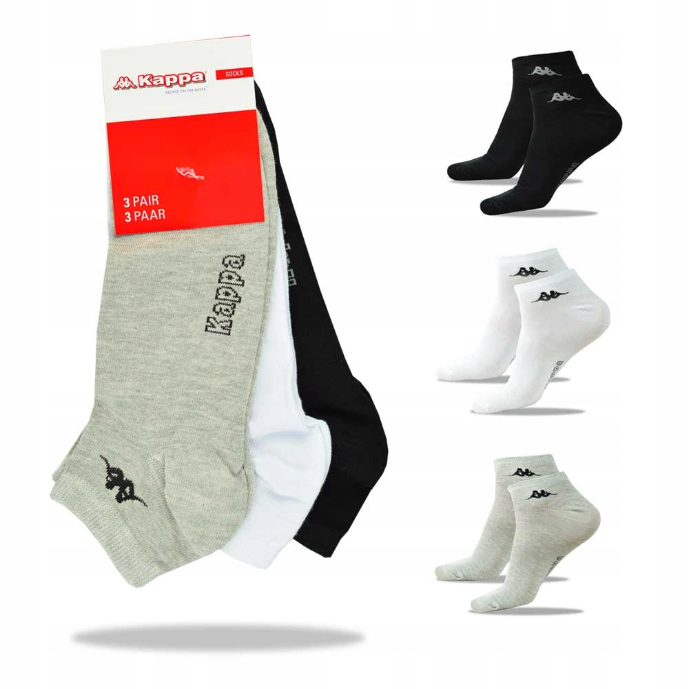 

Kappa Skarpety Stopki 3pary MIX 39-42 KAPP13