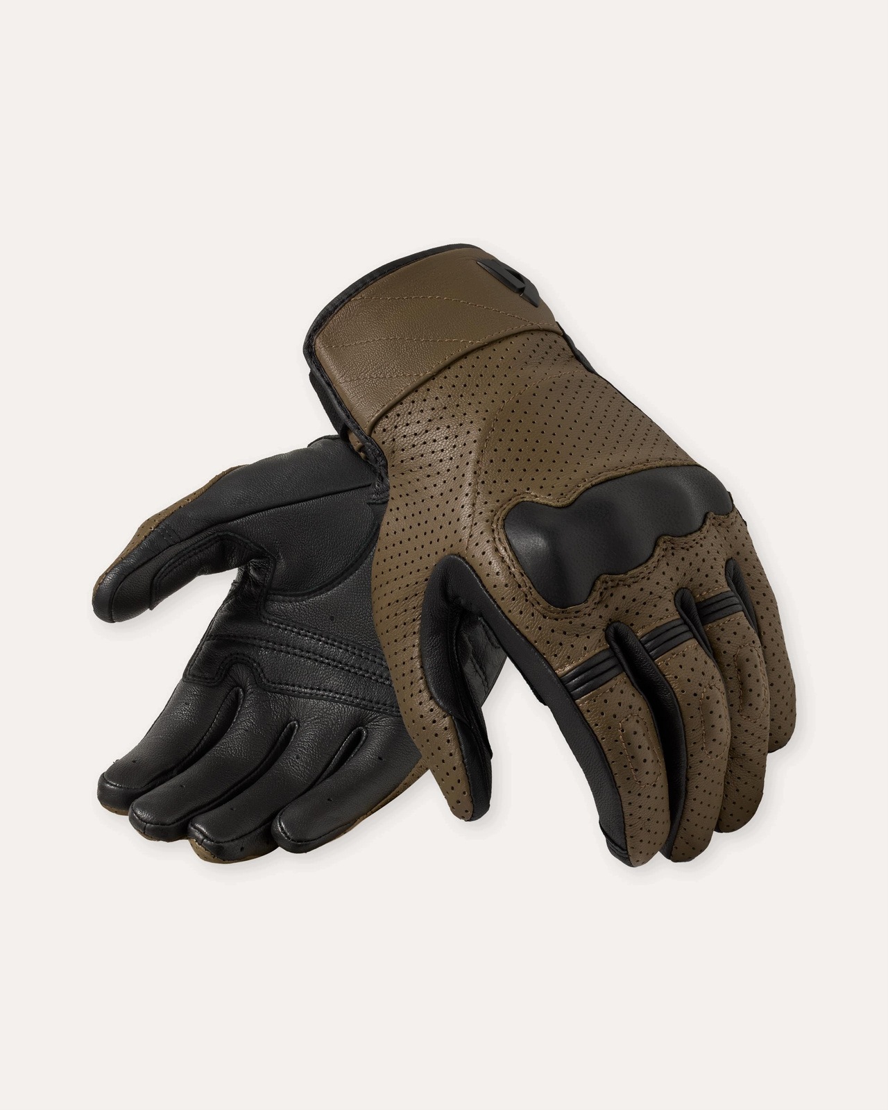 Motocyklové rukavice Rev'it! New Heights Brown-Black veľ.L