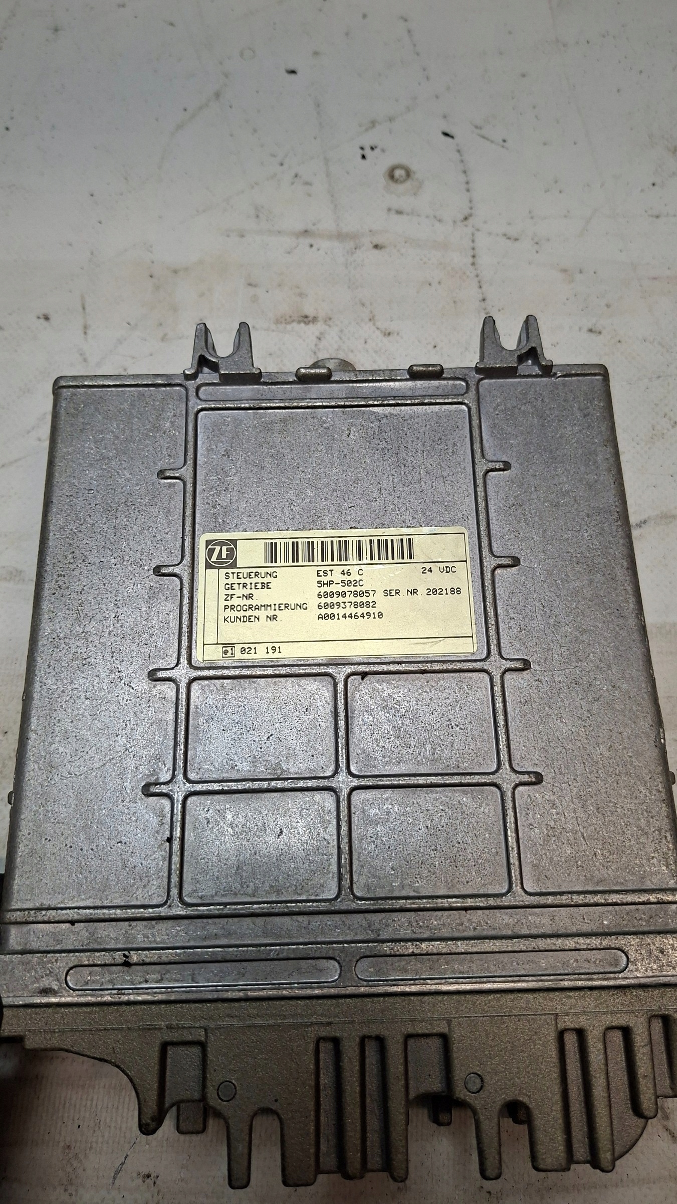 Bedienteil Getriebe getriebe BOSCH 0260001031