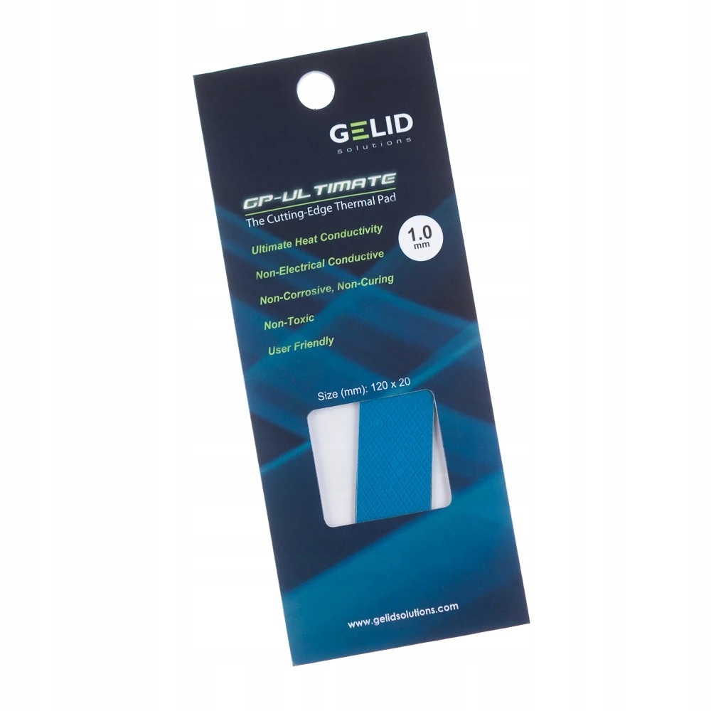 Термопад Gelid 120x20x1 мм 15 Вт/мК