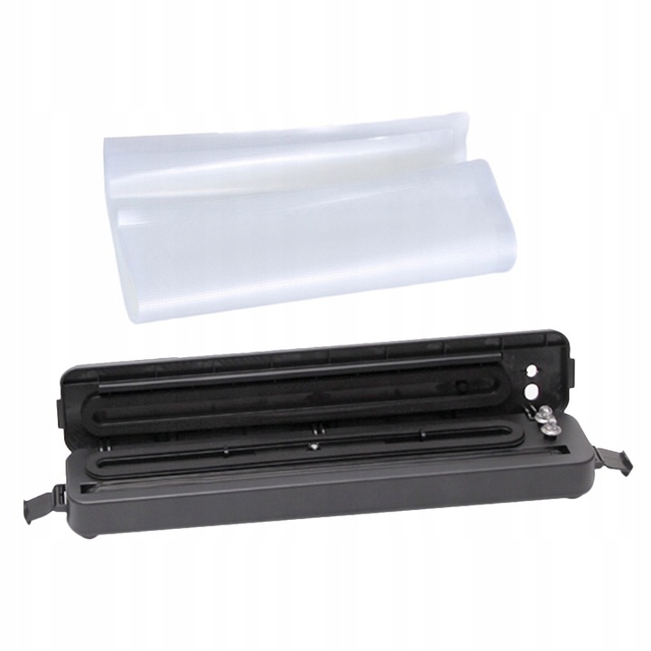 ZGRZEWARKA PRÓŻNIOWA DO ŻYWNOŚCI + 10 WORKÓW VACUUM SEALER MASZYNKA Wydajność pompy 8 l/min