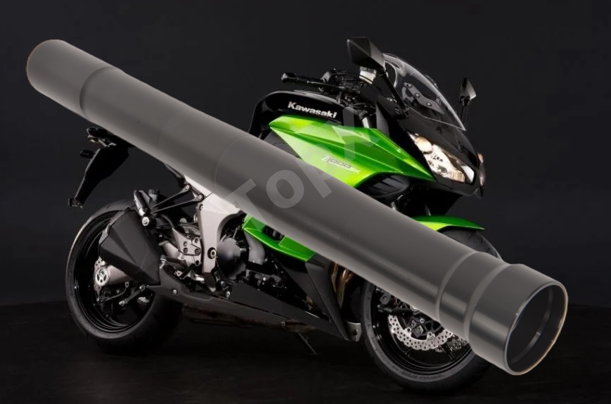 TopX Goleń Trubka laga tlumič Odpružení Kawasaki Z1000 Sx 10-13 1 Ks