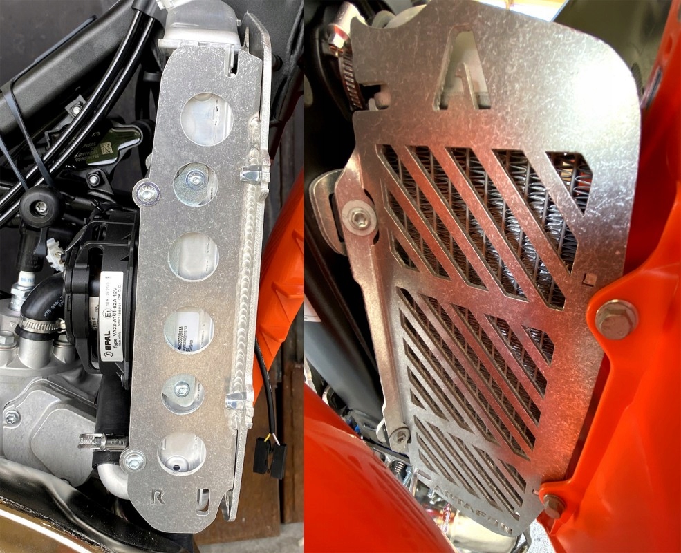 Wzmocnienia osłony chłodnic KTM HSQ GG TBI 23-> Numer katalogowy części RG17