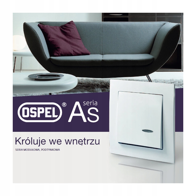 OSPEL As Łącznik żaluzjowy, zwierny biały ŁP-7G/00 Kod producenta ŁP-7G/m/00