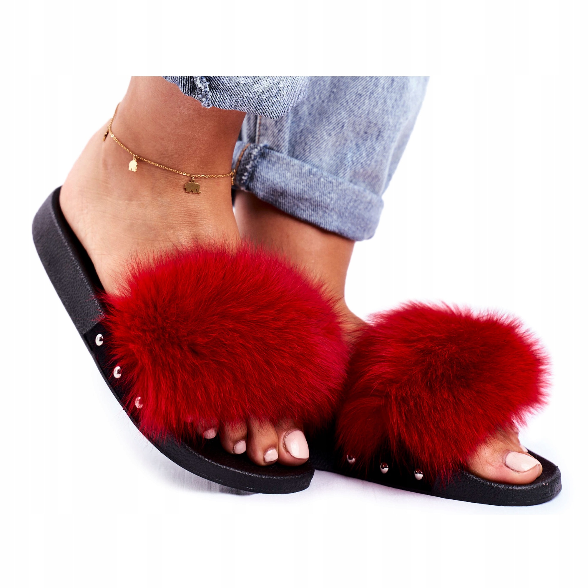 

Czerwone Inny materiał Buty Kobiety r.39