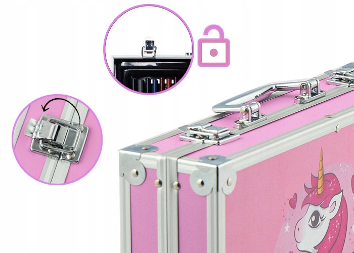 WALIZKA ZESTAW ARTYSTYCZNY DO MALOWANIA DLA DZIECI GRATIS KOLOROWANKA EAN (GTIN) 5904302074453