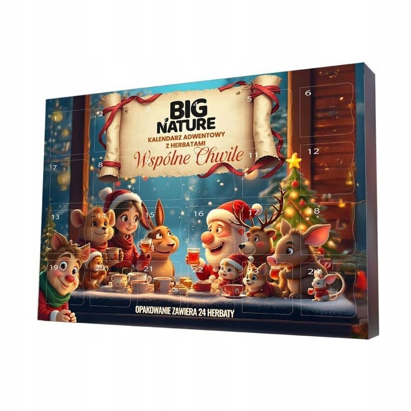 Levně Big Nature Adventní Kalendář S Čaji Pro Společné Chvíle 157,5 G