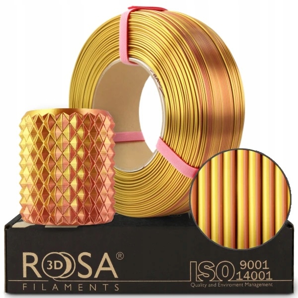 Filament ReFill Pla Magic Silk 1,75mm Gold-Copper 1kg