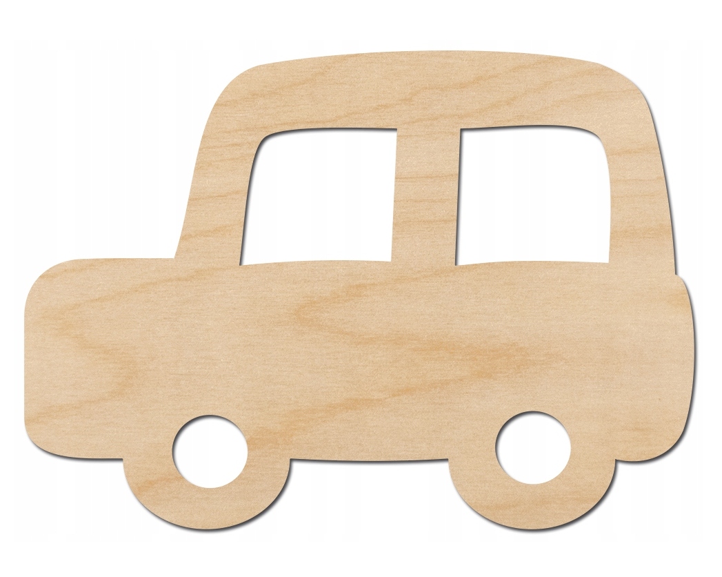 Scrapki drewniane zawieszka Auto ze sklejki Loveart Dekor do ozdabiania