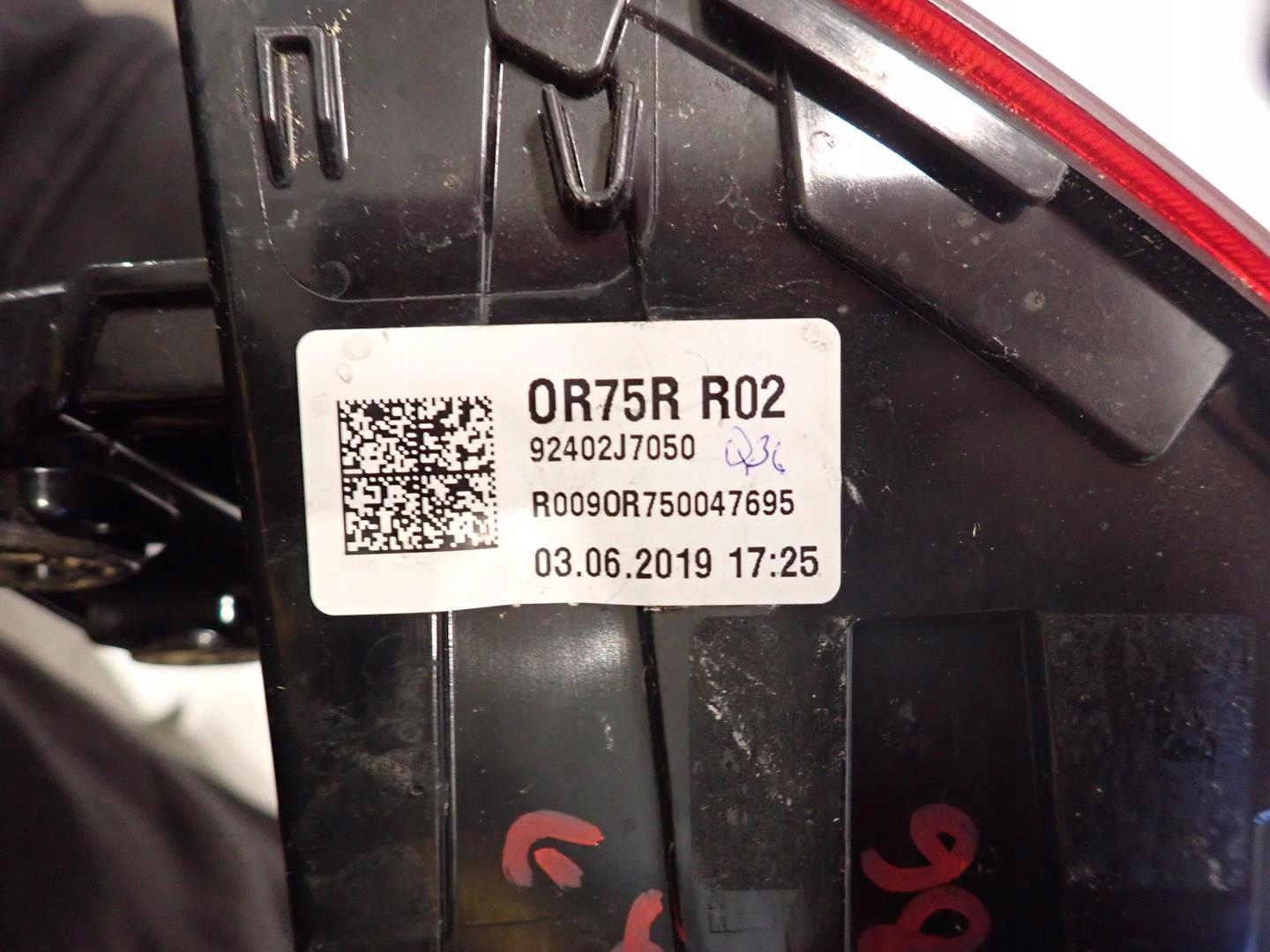 light rear part rear right KIA CEED III 2018- HB 92402-J7050