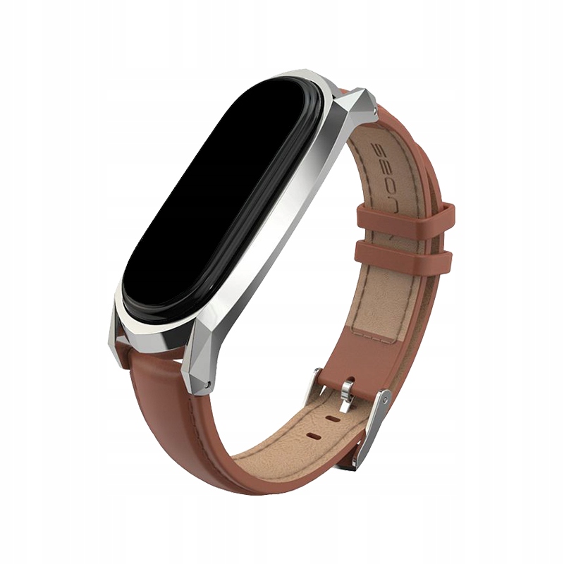 

Opaska skórzana do Xiaomi Smart Band 7 brązowa