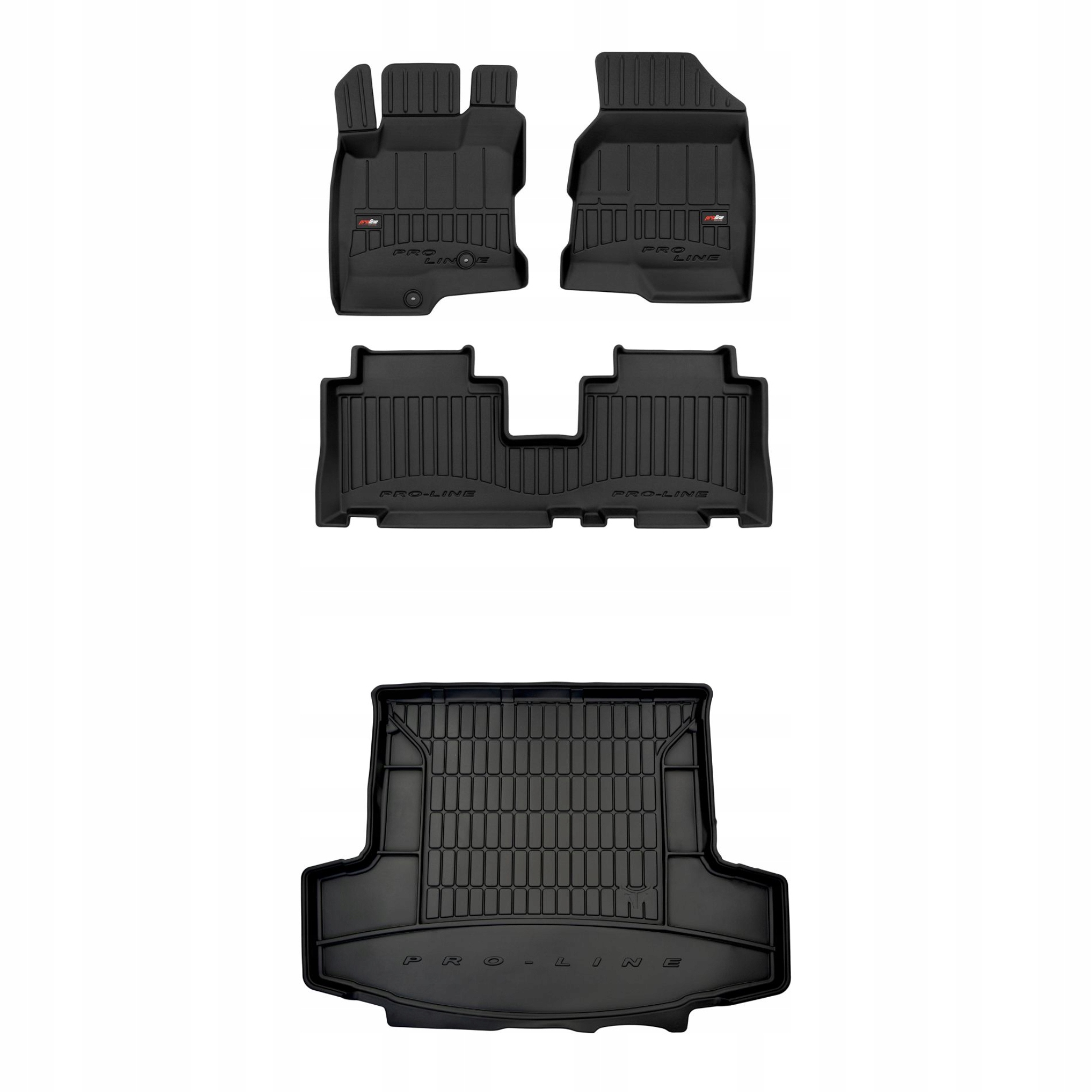 Sada gumových kobercov a rohoží pre Chevrolet Captiva I