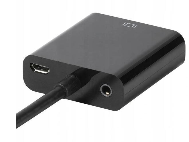 Vivanco 0,1 m HDMI Typu A (Standard) VGA (D-Sub) EAN (GTIN) 4008928471434