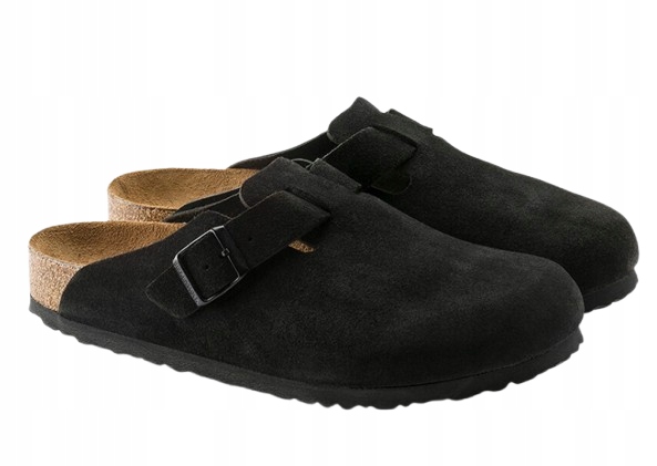 Birkenstock Dámské Nazouváky Černé S Přezkou Nubuk 36 I3A