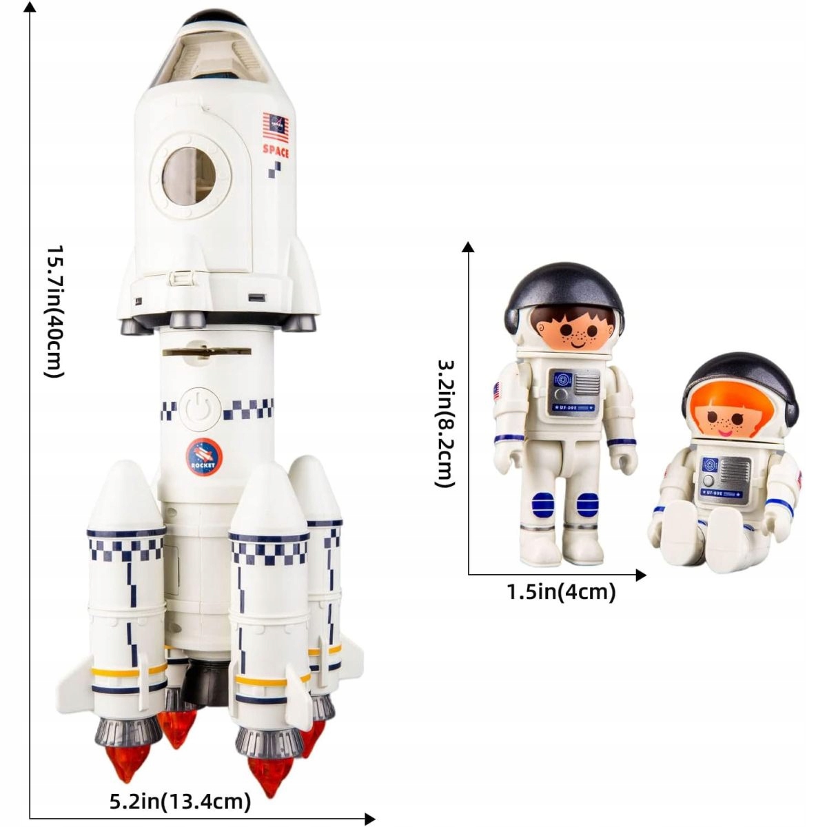 КОСМІЧНА РАКЕТА COSMOS SPACE SHUTTLE 5-В-1 ЗВУК З ЛАМПОЮ ПРОЕКТОРА Стан оригінальної упаковки
