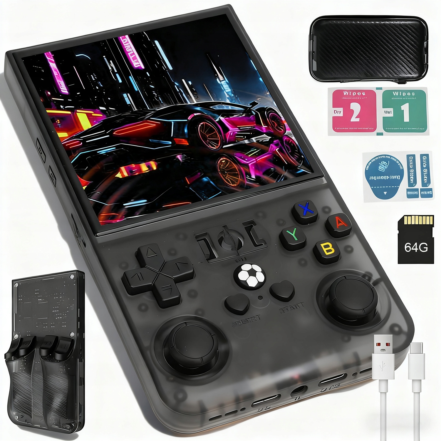 Mobilna Konsola Do Gier Retro 18000+ Gier Ekran Ips 4 Cala Płynne Działanie