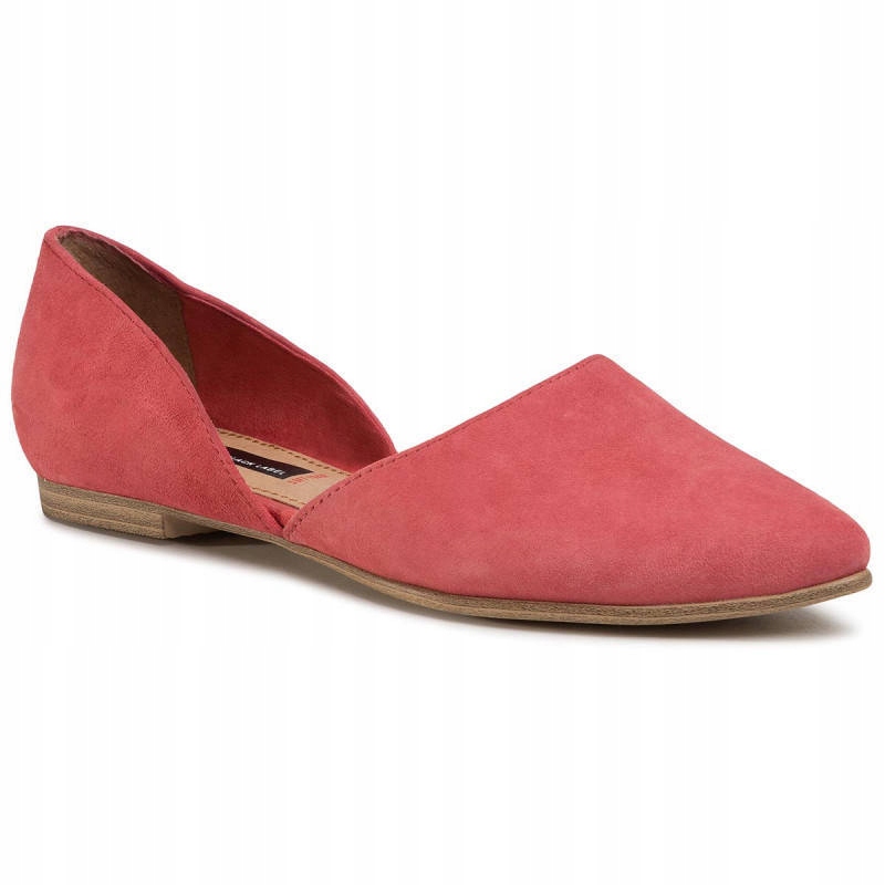 

Baleriny S.oliver damskie skórzane czerwone r 39