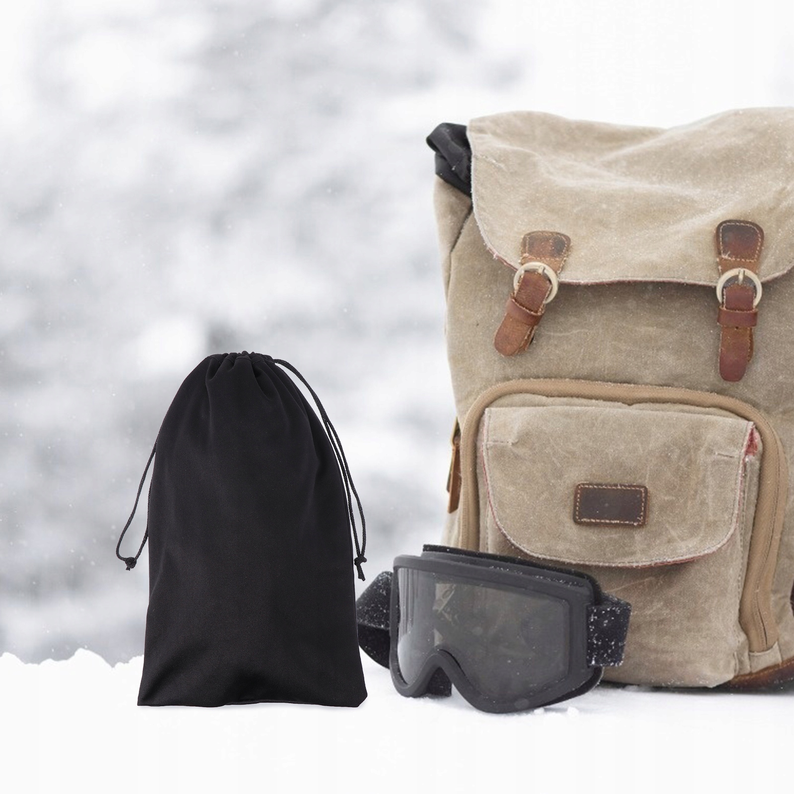 TORBA NA GOGLE NARTY TORBA NA OKULARY TORBA NA GOGLE Pojemność kieszeni 1 l