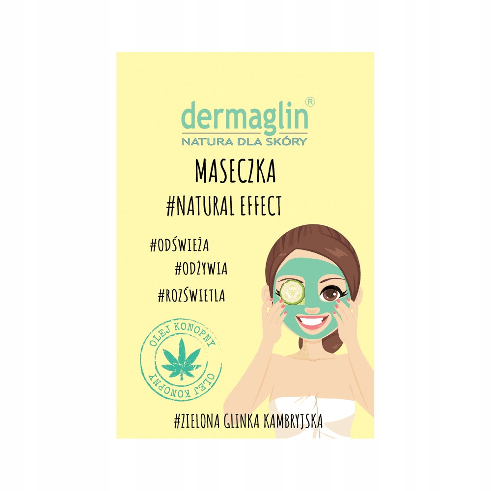 

Dermaglin #Natural Effect 20 g maseczka