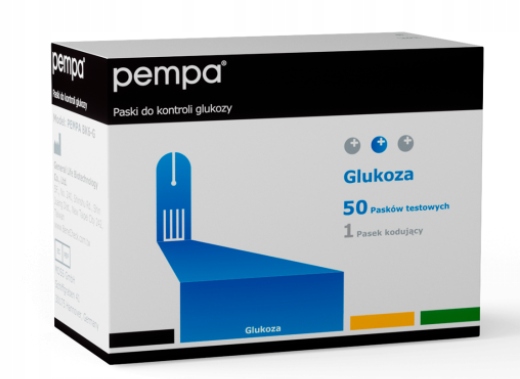 

Paski Benecheck Do Pomiaru Glukozy We Krwi 50SZT.