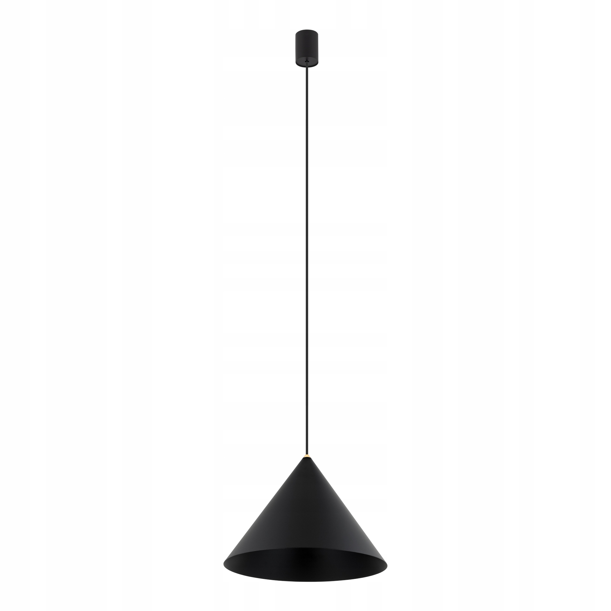Závesná lampa Nowodvorski Zenith 1xGU10 čierna jedálenská 35 cm