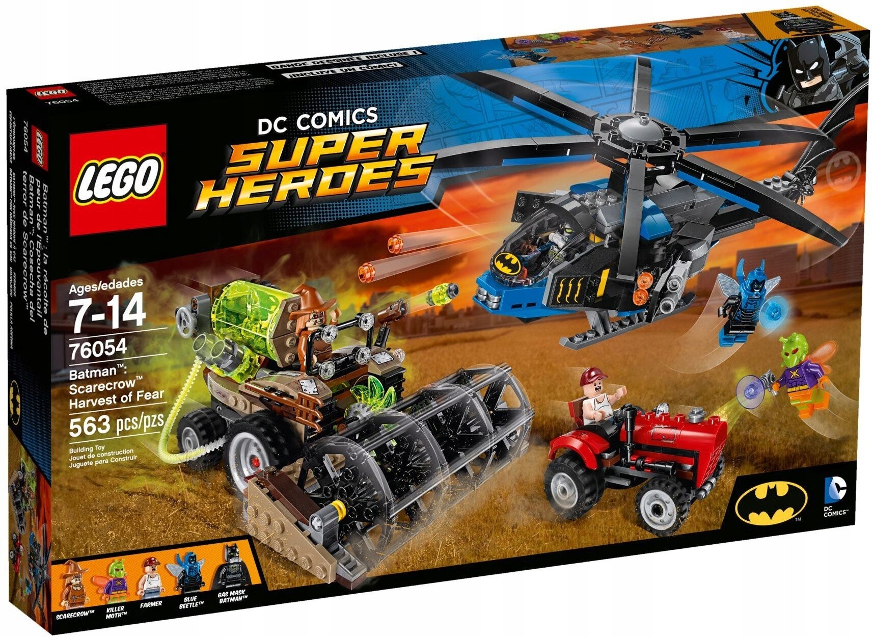 Lego Heroes 76054 Strach z vrabců Nové
