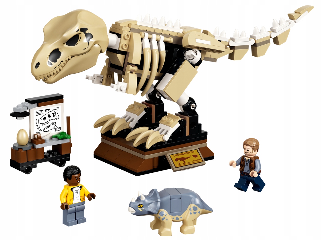 LEGO 76940 JURASSIC WORLD WYSTAWA SKAMIENIAŁOŚCI Bohater Park Jurajski
