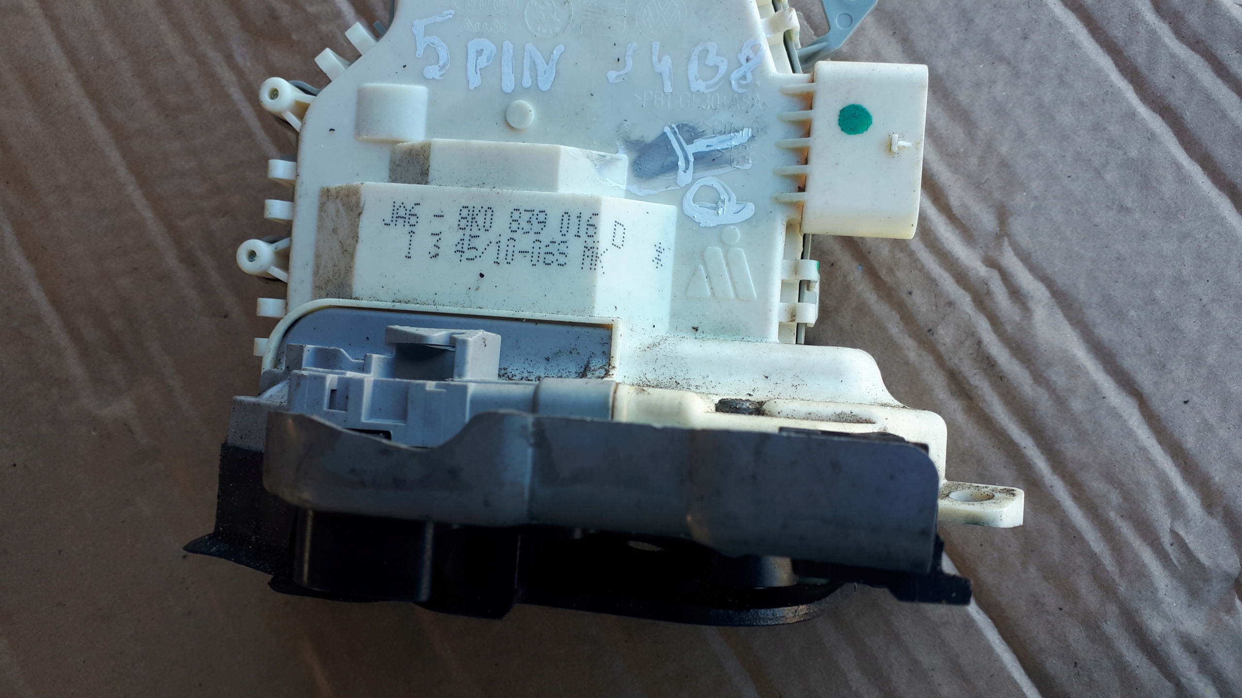 S4 B8 A4 Schloß Tür rechts heck hinten 5 PIN A5 S5