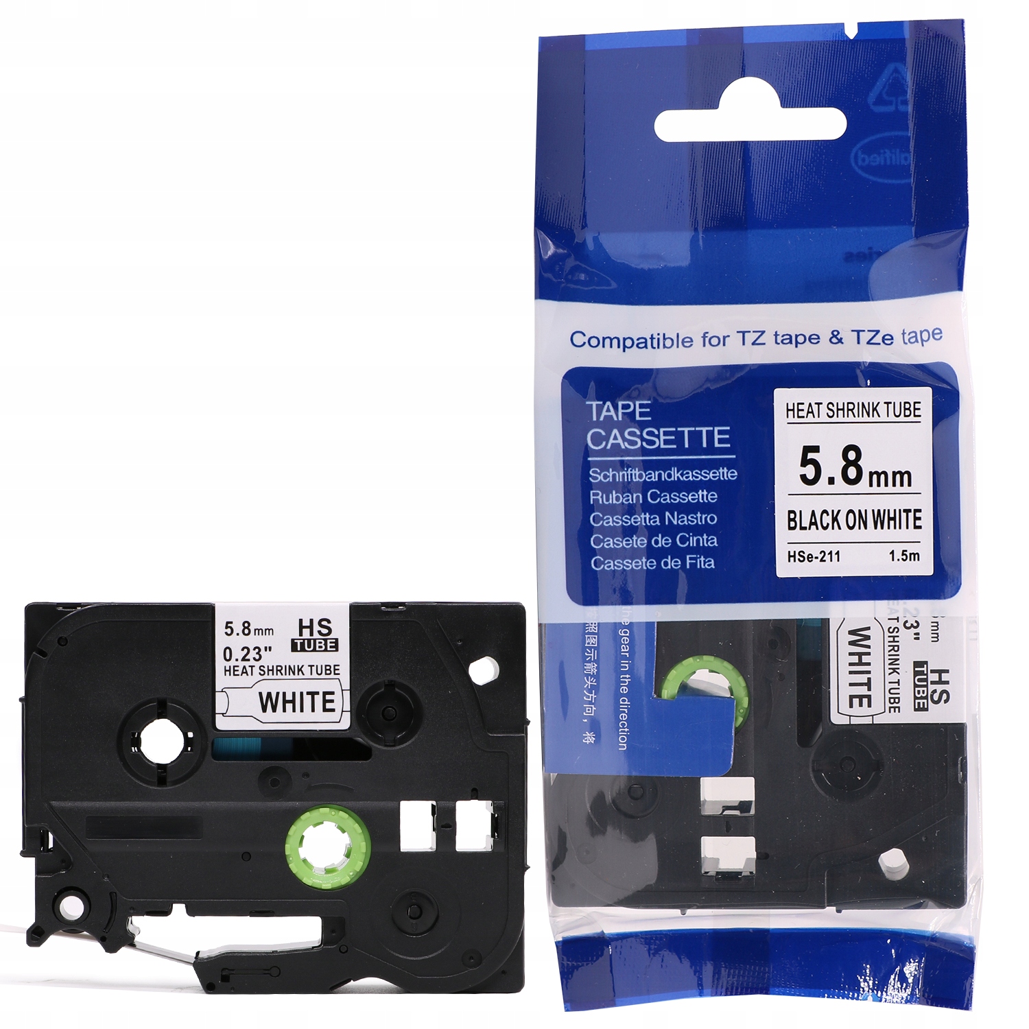 

Rurka termo do Brother HS211 5,8mm Biała HSe-211