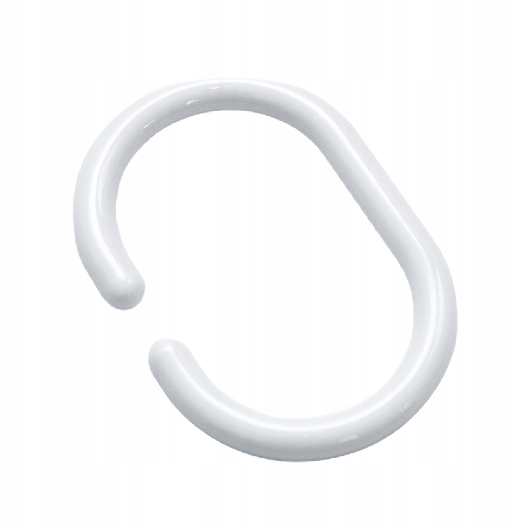 Zawieszki kółka haczyki do zasłony prysznicowej 12 Długość 5-6 cm