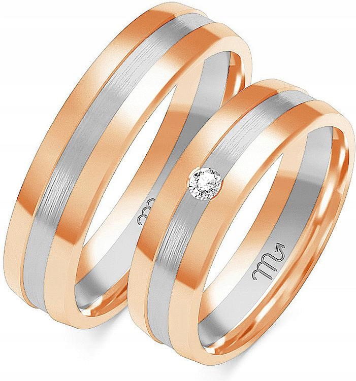 Zlatý snubní prsten gravírování 14k 585 vel. 20 21 22 dámský pánský s gravírováním