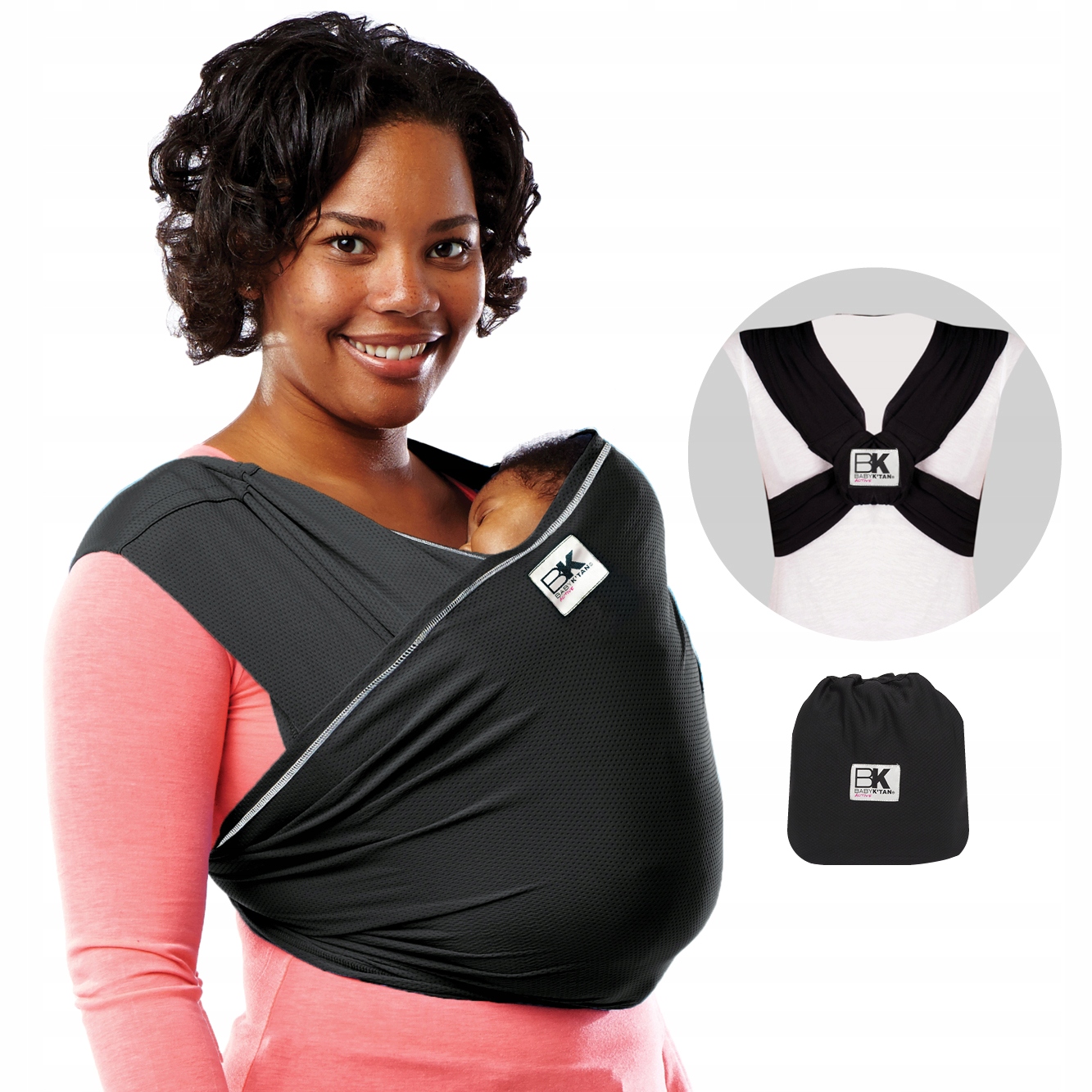 Baby K'tan Chusta Active Black XS