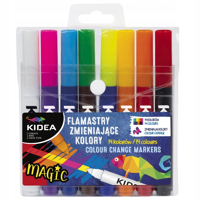 

Flamastry magiczne zmieniające Kidea