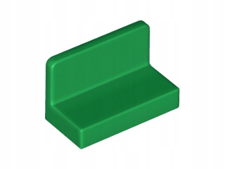 

Lego 4865b Zielony 1x2x1 panel 1szt Nowy