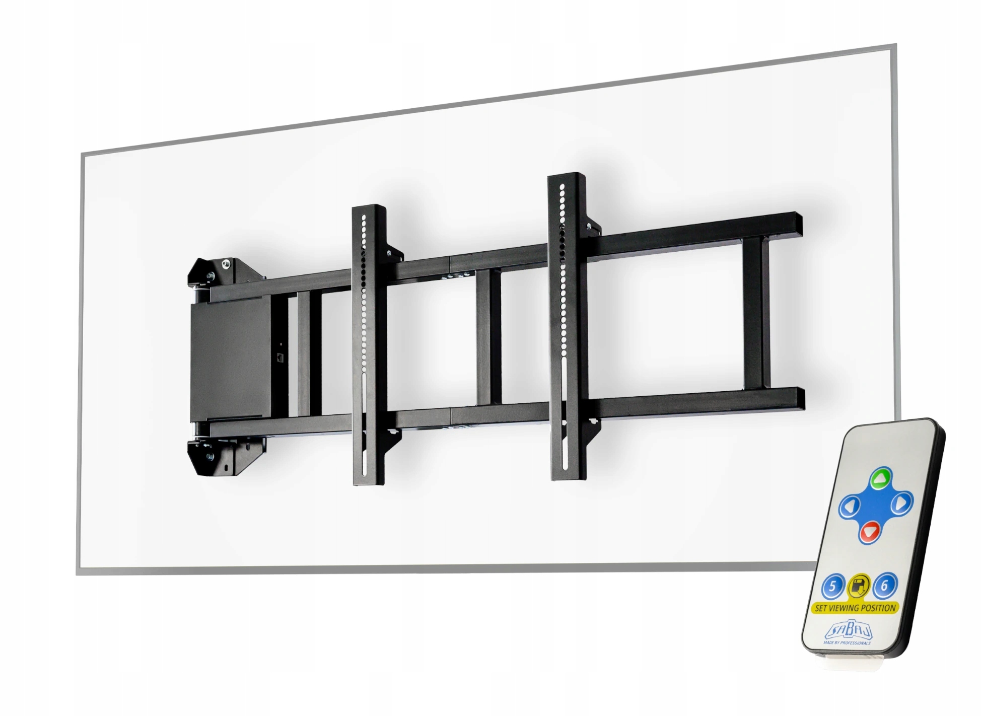 Elektrický nástenný držiak na televízor 75" Otočný 180° Pilot SM-XL-180