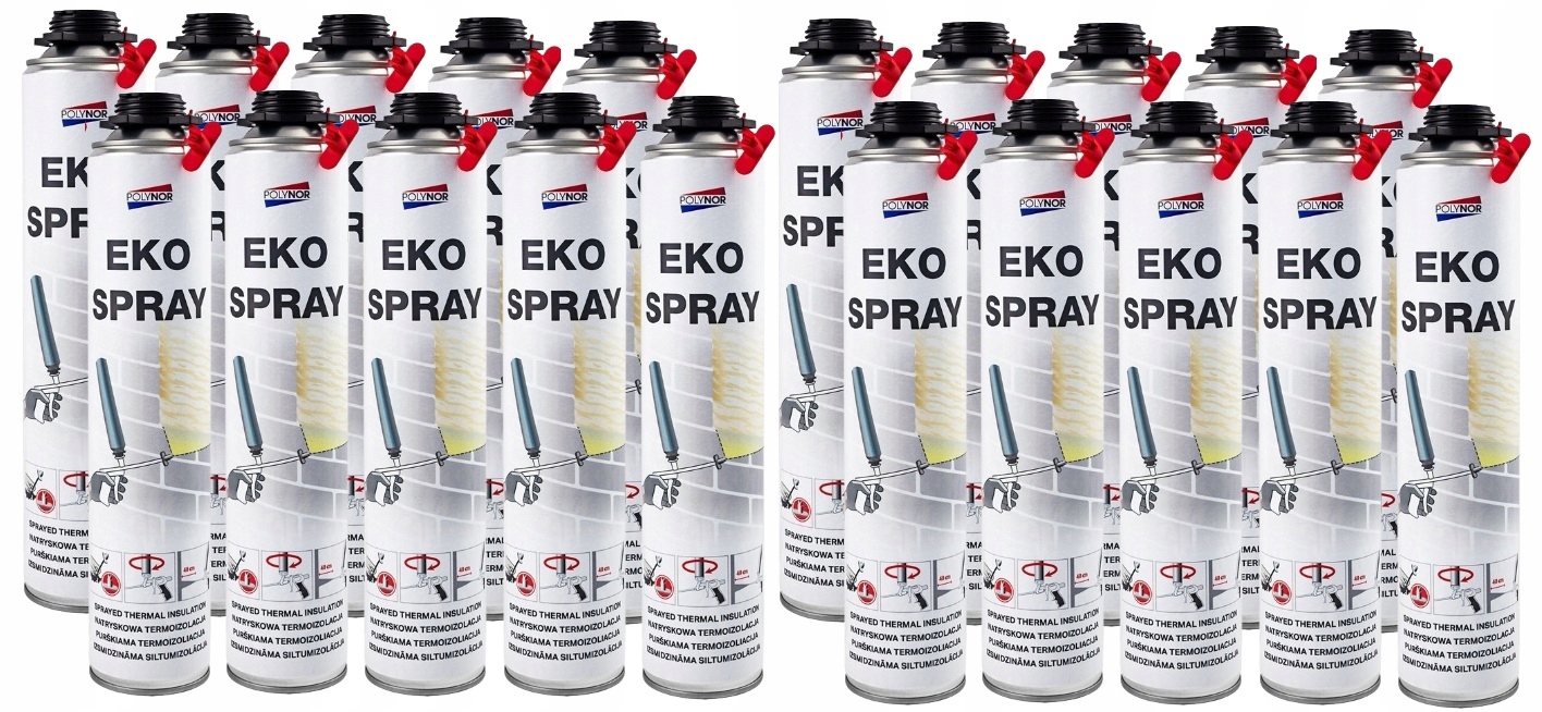 Polynor Eko izolácia striekacia pena pur Zateplenie Podkrovia Garáže