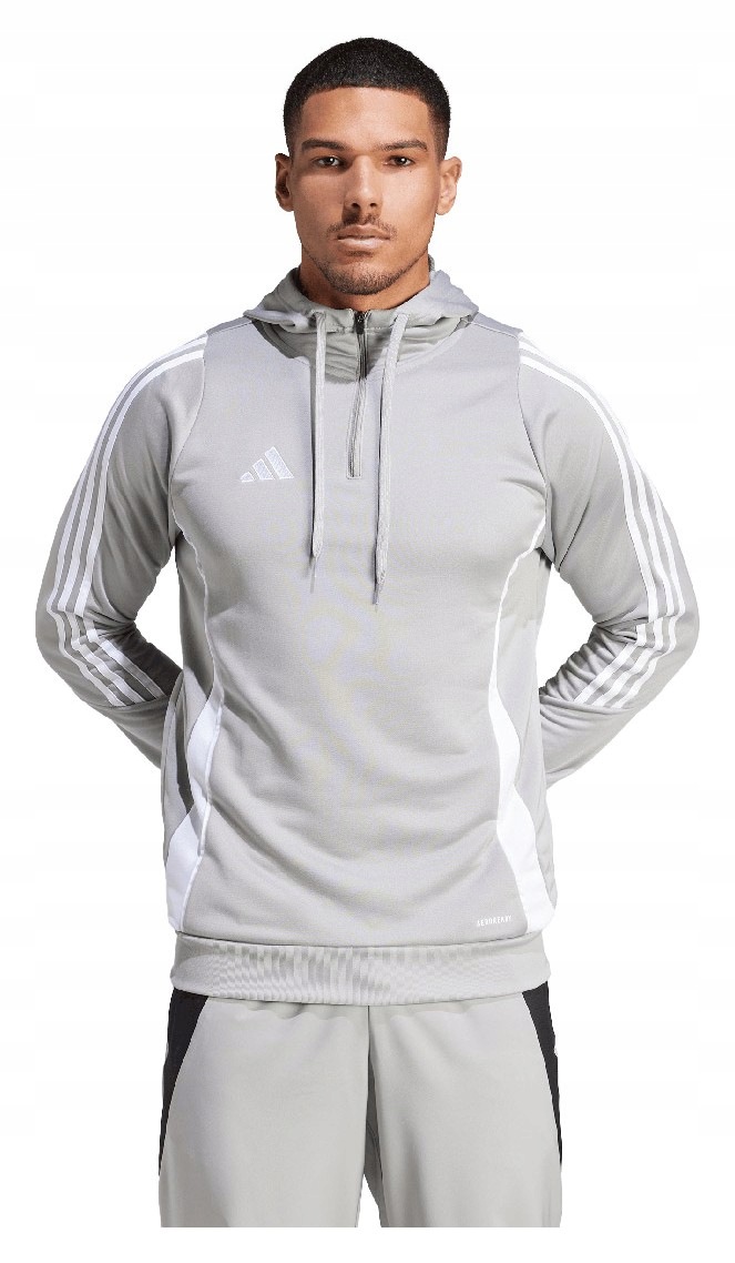 Adidas Teamwear Tiro 24 Tréninková Mikina Mikina , šedá, IR7551, vel. XL