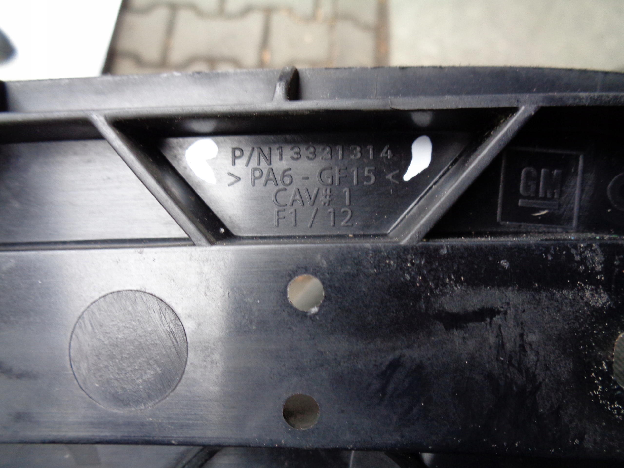 TRAVERSA PARAURTI INFERIORE OPEL ASTRA IV J 09-12