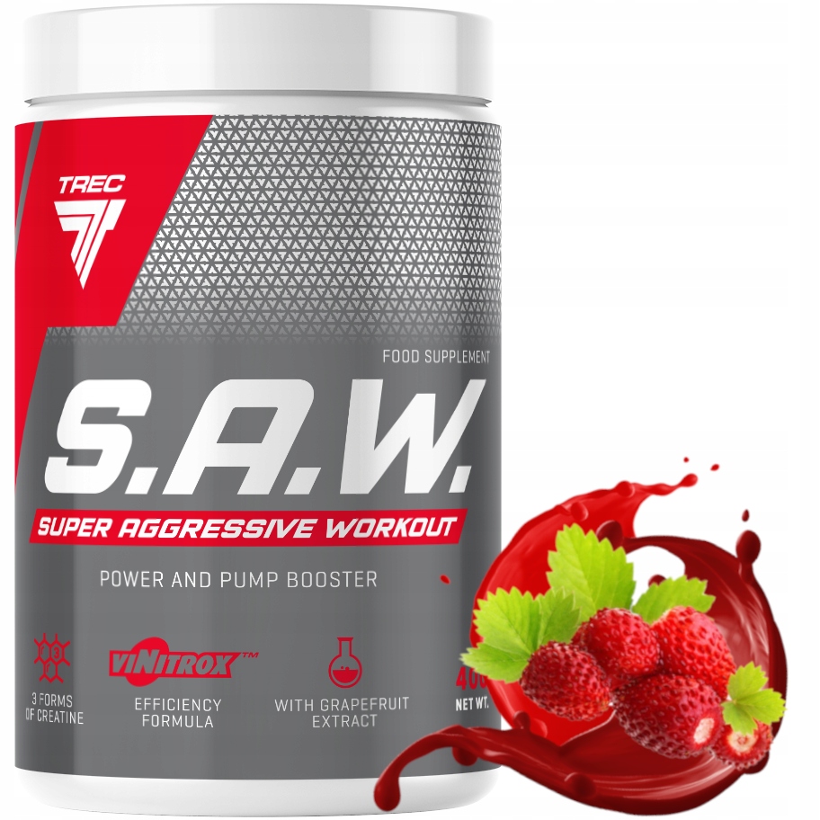 Předtréninkovka S.a.w. 400G Výkonná Pumpa Síla