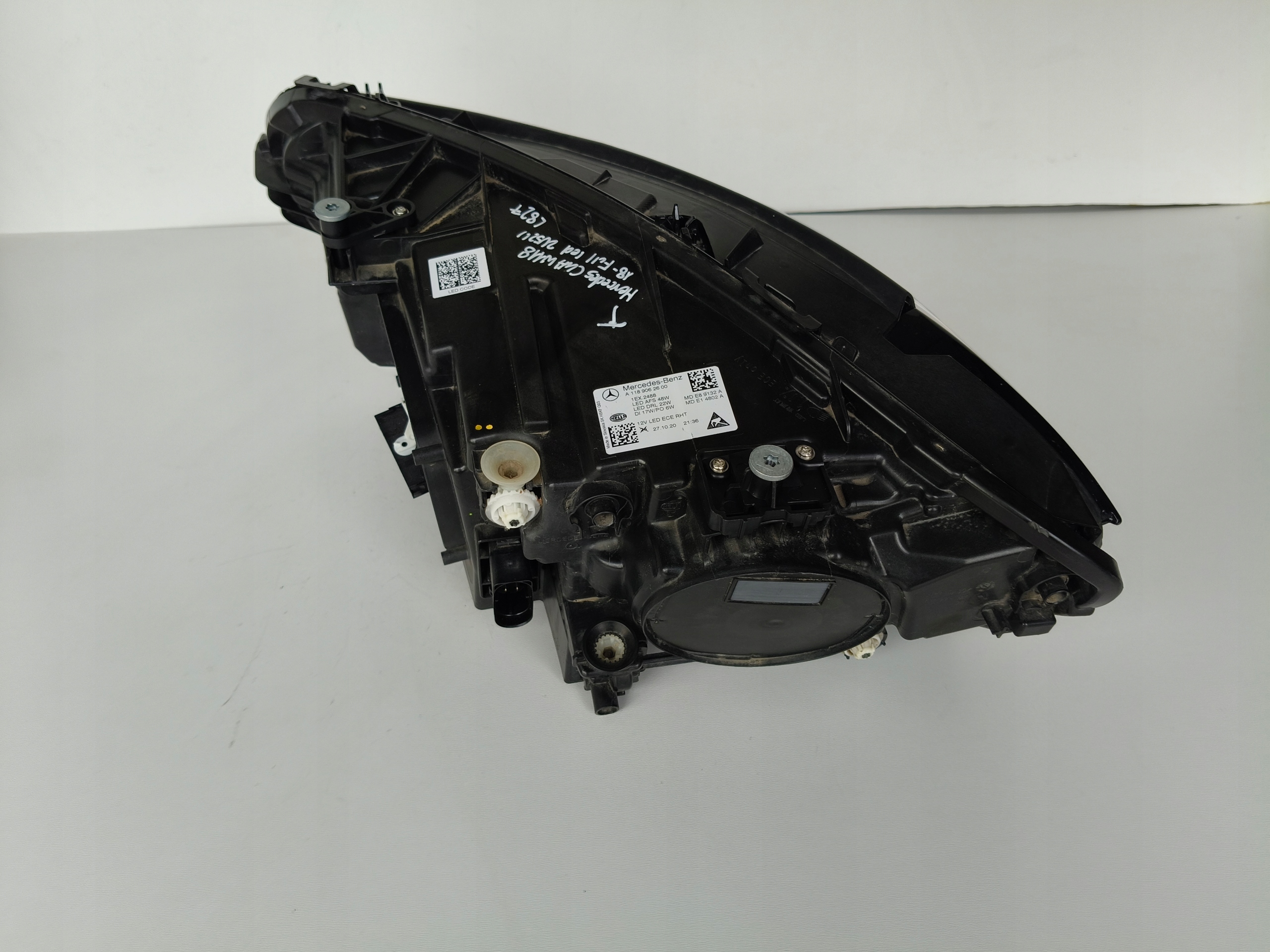 light right REFLEKTOR MERCEDES CLA W118 18- FULL LED