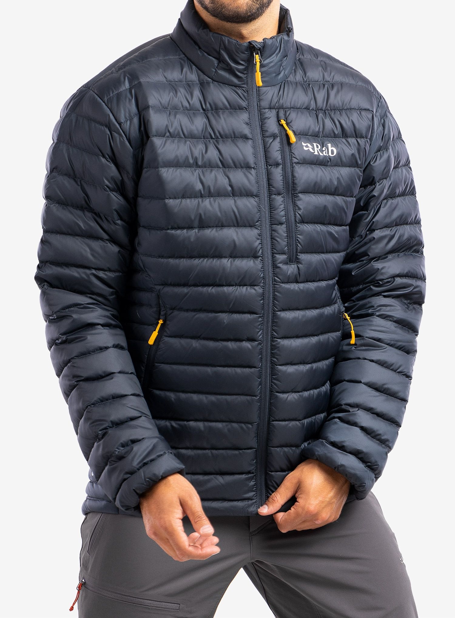 Kurtka puchowa Rab Microlight Jacket beluga XXL